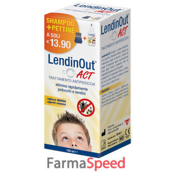 lendinout act antipidocchi 150 ml