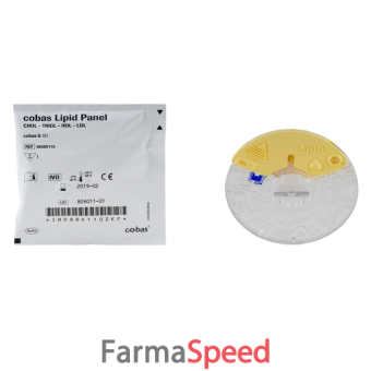 pannello per test diagnostico cobas b101 lipid 10 test