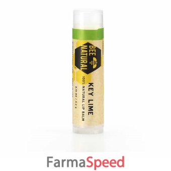 bee natural balsamo labbra gusto lime