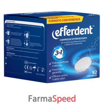 efferdent 92 compresse effervescenti