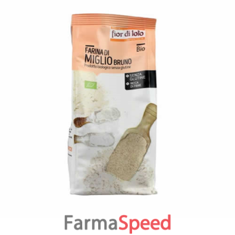 farina miglio bruno senza glutine bio 375 g