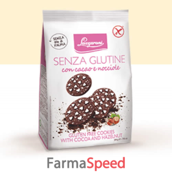 frollini cacao e nocciole senza glutine 200 g