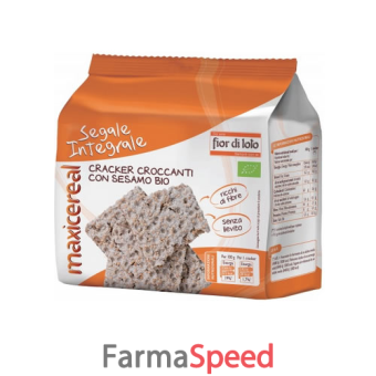 crackers di segale integrale con sesamo bio 200 g
