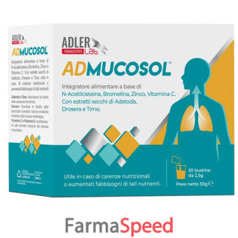 admucosol 20 bustine