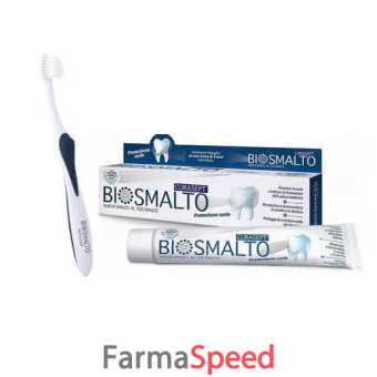 biosmalto dentifricio protezione carie 75 ml + spazzolino biosmalto protection