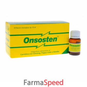 onsosten 10 flaconi monodose da 10 ml