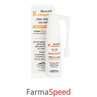 bioderm vitamina e complex oral spray 20 ml