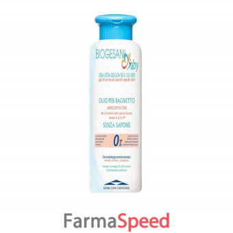 biogesan baby olio bagnetto 250 ml