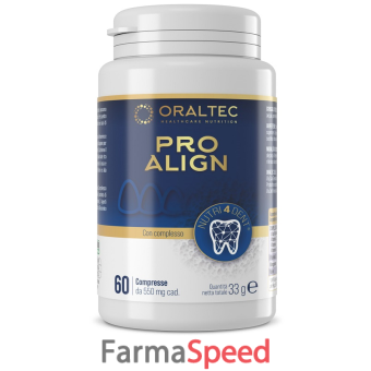 oraltec pro align 60 compresse