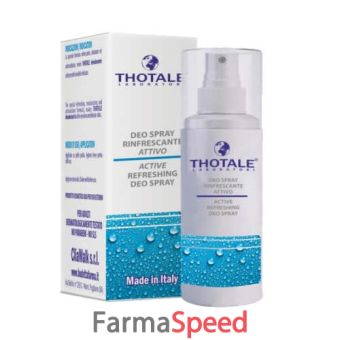 thotale deodorante rinfrescante spray 100 ml