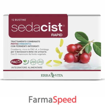 sedacist rapid 6 + 6 bustine