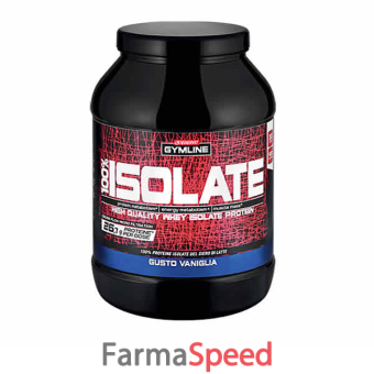 gymline 100% whey isolate vaniglia 900 g