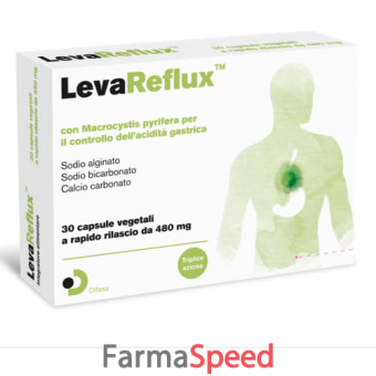 levareflux 30 capsule vegetali a rapido rilascio da 480 mg