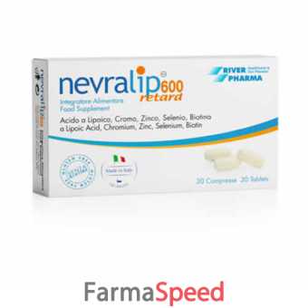 nevralip 600 retard 30 compresse