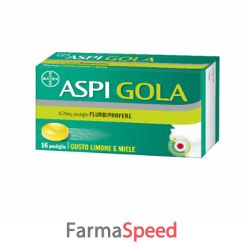 aspi gola - 8,75 mg pastiglia gusto miele limone 16 pastiglie in blister