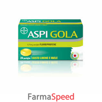 aspi gola - 8,75 mg pastiglia gusto miele limone 24 pastiglie in blister