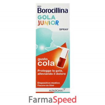 neoborocillina gola junior spray 20 ml