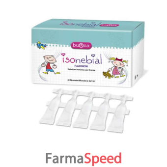 isonebial soluzione isotonica 0,9% con aggiunta di ectoina 20 flaconcini monodose 5 ml
