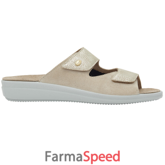 antonia elastic printed suede+suede w platinum 38