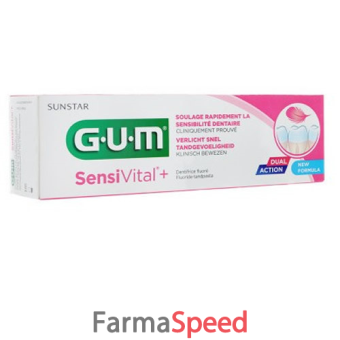 gum sensivital + dentifricio 75 ml
