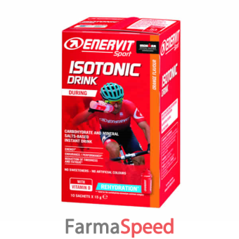 enervit sport isotonic drink arancia 10 bustine 150 g