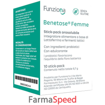 benetase femme 10 stick pack