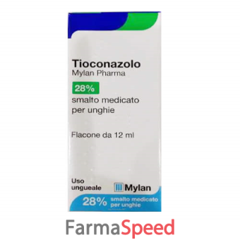 tioconazolo my - 28% smalto medicato per unghie 1 flacone di vetro da 12 ml