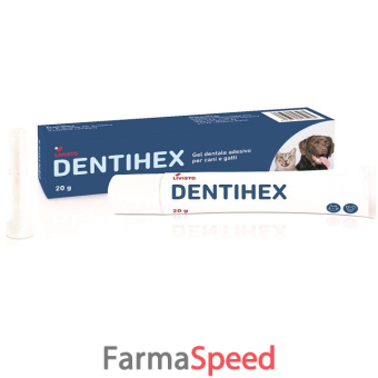 dentihex gel dentale adesivo per cani e gatti 20 g