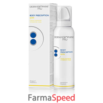dermatrophine pro body prescription gym mousse rassodante 150 ml