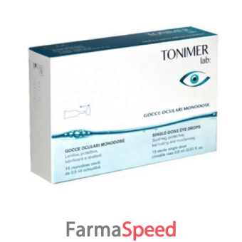 tonimer lab gocce oculari monodose 15 x 0,5 ml