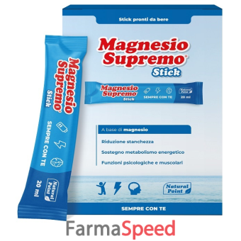 magnesio supremo 20 stick da 20 ml