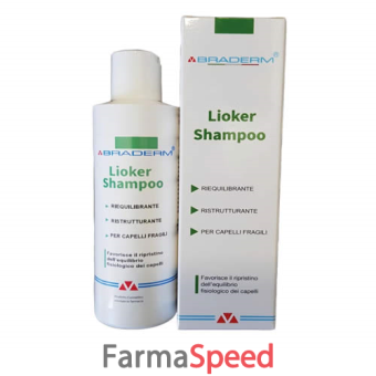 braderm lioker shampoo 200 ml