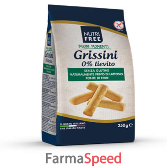 nutrifree grissini 0% lievito 250 g