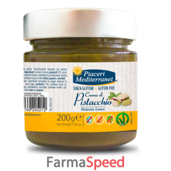 piaceri mediterranei crema di pistacchio 200 g