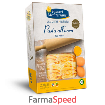piaceri mediterranei tagliatelle uovo 250 g