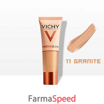 mineral blend fondotinta fluid 11 granite 30 ml