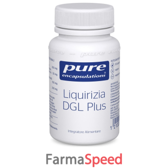 pure encapsulations liquirizia dgl plus 30 capsule