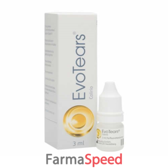 evotears collirio per secchezza oculare 3 ml