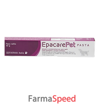 epacare pet pasta siringa 30 g