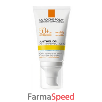 anthelios crema gel solare anti imperfezioni spf50+ 50 ml