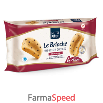 nutrifree le brioche gocce di cioccolato 200 g
