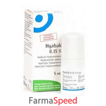 hyabak soluzione oftalmica multidose 5 ml