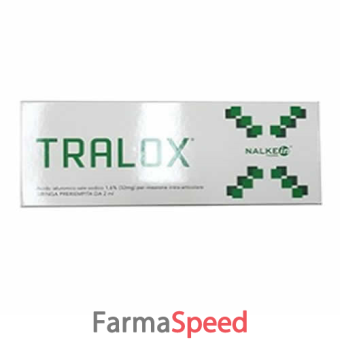tralox 1,6% siringa preriempita acido ialuronico 1 pezzo