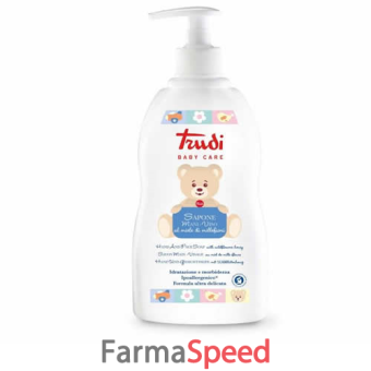 trudi baby care sapone mani viso 500 ml