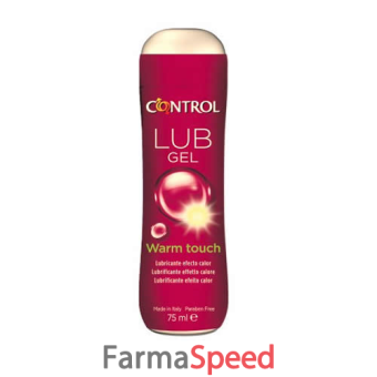 control lub gel lubrificante warm touch 75 ml
