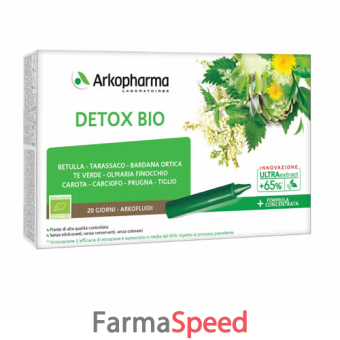 arkofluidi detox bio 20 fiale