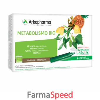 arkofluidi metabolismo bio 20 fiale