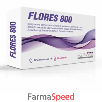 flores 800 20 compresse + 20 capsule