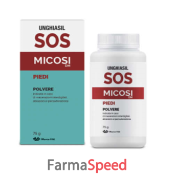 unghiasil sos micosi polvere per le micosi dei piedi 75 g