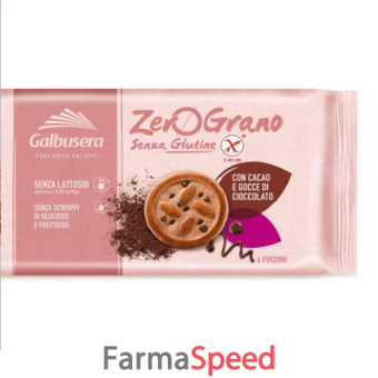 zerograno gocce cioccolato 220 g